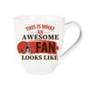 Team Sports America Cleveland Browns, Ceramic Cup O'Java 17oz Gift Set view 2