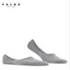 FALKE Men's Step Medium Cut No Show Socks, Light and Cool, Sustainable Cotton, Non Slip Heel Grip, Skin Friendly, Grey (Light Grey Melange 3390), 8-9, 1 Pair view 3