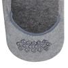 FALKE Men's Step Medium Cut No Show Socks, Light and Cool, Sustainable Cotton, Non Slip Heel Grip, Skin Friendly, Grey (Light Grey Melange 3390), 8-9, 1 Pair view 4