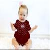 Two Feet Ahead Mississippi Bulldogs Newborn Baby Girl Bodysuit Creeper Hearts Tutu Skirt Dress(12 Months,Mississippi Bulldogs) view 3
