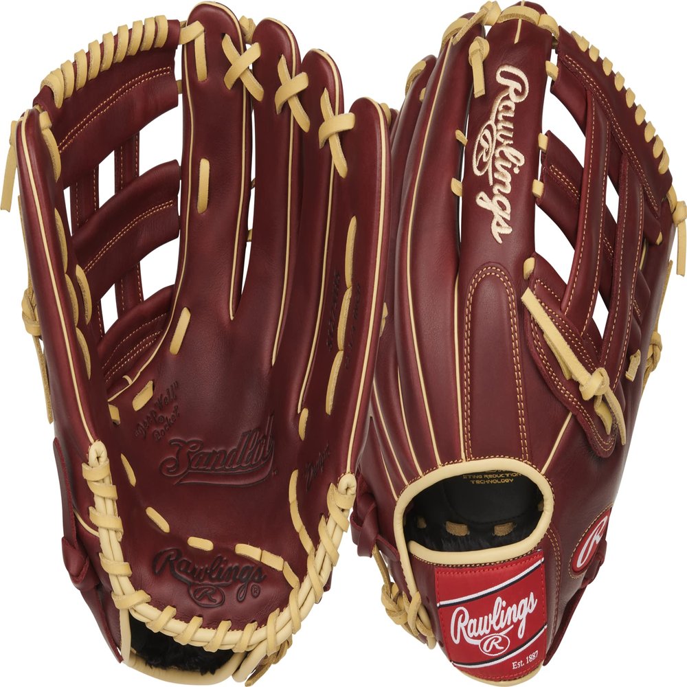 Rawlings | SANDLOT Baseball Glove | Left Hand Throw | 12.75" - Pro H-Web