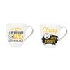 Team Sports America Pittsburgh Steelers, Ceramic Cup O'Java 17oz Gift Set view 1