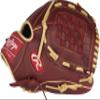 Rawlings | SANDLOT Baseball Glove | Right Hand Throw | 12" - Basket Web view 2