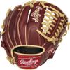 Rawlings | SANDLOT Baseball Glove | Left Hand Throw | 11.75" - Modified Trap-Eze Web, 11.75 inch - Trapeze Web - Burgundy view 4