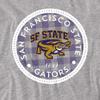 San Francisco State University Official Plaid Badge Unisex Adult T-Shirt, Plaid Badge, 4X-Large view 2