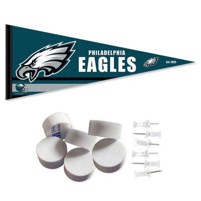 Philadelphia Eagles Pennant Banner and Wall Tack Pads
