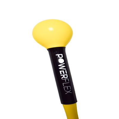 PowerFlex Golf Swing Trainer - Golf Whip Weighted Swing Aid Improves Distance, Speed & Consistency, Golf Training Stick, Warm Up Swing Stick for Tempo and Swing Plane