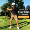 PowerFlex Golf Swing Trainer - Golf Whip Weighted Swing Aid Improves Distance, Speed & Consistency, Golf Training Stick, Warm Up Swing Stick for Tempo and Swing Plane view 4