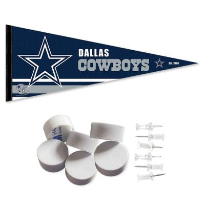 Dallas Cowboys Pennant Banner and Wall Tack Pads