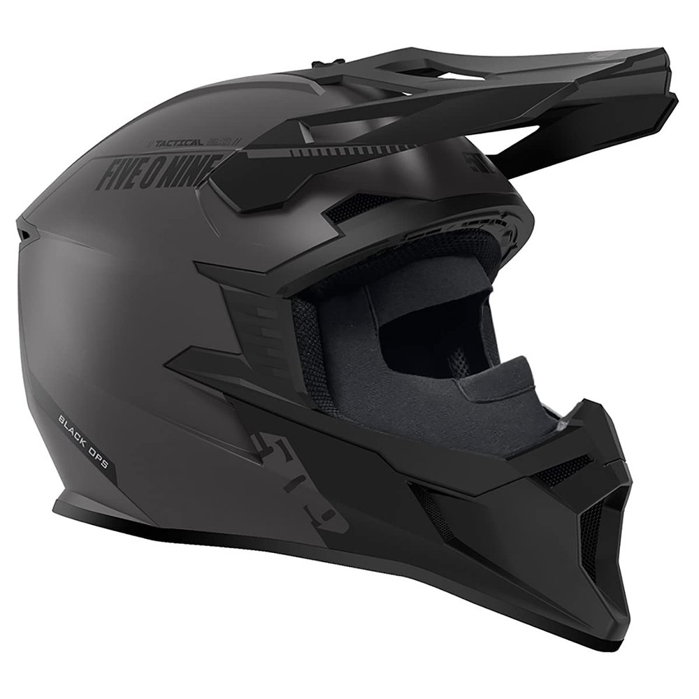 509 Tactical 2.0 Snowmobile Helmet with Fidlock (Matte Black Ops - X-Small)