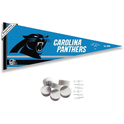Carolina Panthers Pennant Banner and Wall Tack Pads