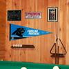 Carolina Panthers Pennant Banner and Wall Tack Pads view 4