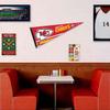 Kansas City Chiefs Pennant Banner and Wall Tack Pads view 3