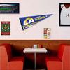 Los Angeles Rams Pennant Banner and Wall Tack Pads view 3