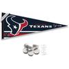 Houston Texans Pennant Banner and Wall Tack Pads view 1