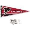 Atlanta Falcons Pennant Banner and Wall Tack Pads view 1