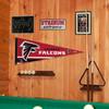 Atlanta Falcons Pennant Banner and Wall Tack Pads view 4