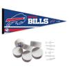 Buffalo Bills Pennant Banner and Wall Tack Pads view 1