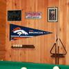 Denver Broncos Pennant Banner and Wall Tack Pads view 4