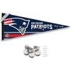 New England Patriots Pennant Banner and Wall Tack Pads view 1
