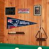 New England Patriots Pennant Banner and Wall Tack Pads view 4