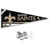 New Orleans Saints Pennant Banner and Wall Tack Pads view 1