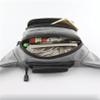 GOMYIE Lightweight Belt Bag For Travel Sports Hiking Traveling Running Casual Hands-Free Wallets Waist Pack Phone Bag,Gray view 3