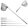Fishing Landing Net with Aluminum Telescoping Pole 75" Long Handle,Rubber Coated Nylon Mesh,for Steelhead,Salmon,Fly,Kayak,Catfish,Bass,Trout,Shrimp,Crab,for Easy Catch & Release,Extend to 75 Inch view 1