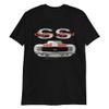 1969 Chevy Camaro SS Super Sport Classic American Muscle Car Short-Sleeve Mens T-Shirt Black