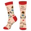 AGRIMONY Funny Socks for Women Girls-Shh,Im Reading Reader Novelty Cute Fun Funky Crew Socks - Teen Girls Mom Book Lovers Stocking Stuffers Christmas Valentines Funny Gifts view 1