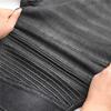 Women's Moto Stretchy Short Jeans Summer Curvy Butt-Lifting Knee Length Jeans High Waist Wrinkle Denim Bermuda Shorts (Dark Gray,Large) view 4