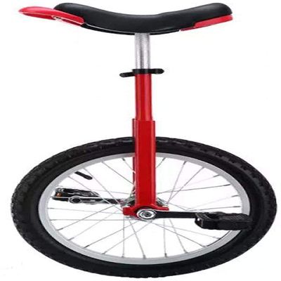 JINCAN Unicycle 16-inch/18-inch, 20-inch wheel adult female balance bike, anti-skid tires and wheeled unicycle with adjustable release saddle-easy to assemble, safe and comfortable (Size : 18inch)