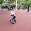 JINCAN 16-inch unicycle, outdoor balance bike, wheeled unicycle with anti-skid tires and adjustable release saddle is safe and comfortable view 3