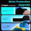 Sportout Kids Goalkeeper Gloves, Soccer Goalie Gloves with Double Wrist Protection and Non-Slip Wear Resistant Latex Material to Prevent Injuries view 3