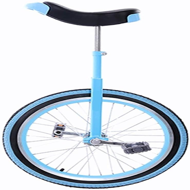 JINCAN Unicycles, sports unicycles, wheeled unicycles with anti-skid tires and adjustable release saddles, tire-wheel riding outdoor sports fitness exercise health and safety (Size : 16inch)