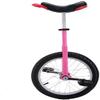 JINCAN Pink unicycle 16-inch/18-inch/20-inch balance bicycle wheel with independent bracket-easy to assemble, safe, comfortable, tire-wheel riding, outdoor sports, fitness exercise, healthy and safe view 1