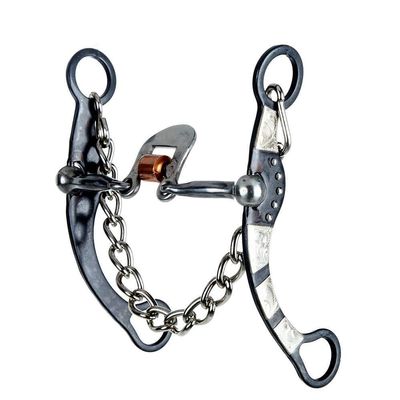 Aime Imports Thumb Port Bit with Copper Cricket N/A 71/2