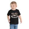1969 Chevy Camaro SS Super Sport Classic American Muscle Car Toddler Short Sleeve Tee Black