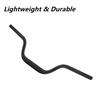 SENQI Road Bicycle MTB Handlebar Comfortable Fixed Gear Handlebar M Aluminum Alloy Riser Bar (25.4mm x 580mm, 31.8MM x 610mm,31.8MM x 650mm) (650MM) view 4