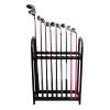 Golf Club Organizers Golf Club Display Stand Rack 18-Hole Golfs Putter Rack Durable Metal Shelf Organizers view 1