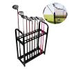 Golf Club Organizers Golf Club Display Stand Rack 18-Hole Golfs Putter Rack Durable Metal Shelf Organizers view 2