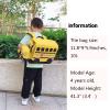 Kids Backpack for Boys Girls Preschool Bookbags 3D Cartoon Daycare Toddler Bags Medium Yellow view 3