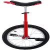 JINCAN Unicycle 16-inch/18-inch, 20-inch wheel adult female balance bike, anti-skid tires and wheeled unicycle with adjustable release saddle-easy to assemble, safe and comfortable (Size : 16inch) view 1