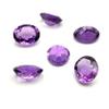 AAA Amethyst Cut Stone | Loose Faceted Cut Stone | Pack of 6pcs | Marquise, Princess Cut, Baguette, Trillion, Oval, Round, Pear Cut Stone - 3mm Round view 3