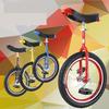 JINCAN 16/18/20/24 inch wheeled unicycles, beginner unicycles, wheeled unicycles with anti-skid tires and adjustable release saddles, outdoor sports and fitness exercises (Size : 18inch) view 3