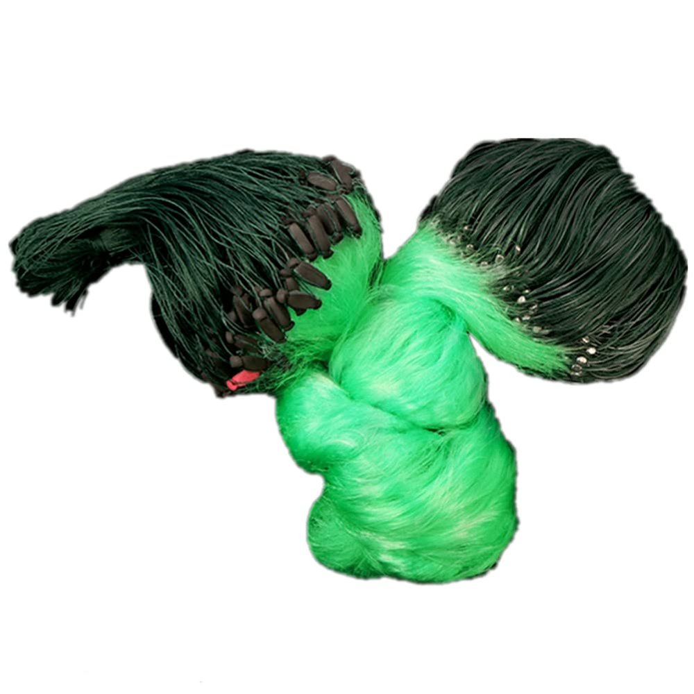 Fishing Gill Net Handmade Three Layers Fishing Seine Net 50/100m Length, 1.5/2m Depth, 4cm Mesh, Fishing Trap Sticky Net