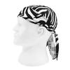 Quick Dry Cycling Skull Cap Sweat Absorbing Bandana Headscarf Pirate Headwear UV Protection Breathable Head Wrap Black view 3