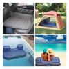 Car Bed - Camping Mattress for Car - Portable Travel Sleeping Bed Inflatable Mattress - Air Bed for Car Universal SUV Extended Air Couch with Two Air Pillows - Black view 4