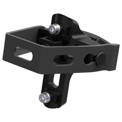 ABUS Adapter for Lock Bracket, SH SF Bordo Saddlefix for Attaching a SH Bracket to The Saddle, Includes Rain Cover for Folding Locks, Black, One Size