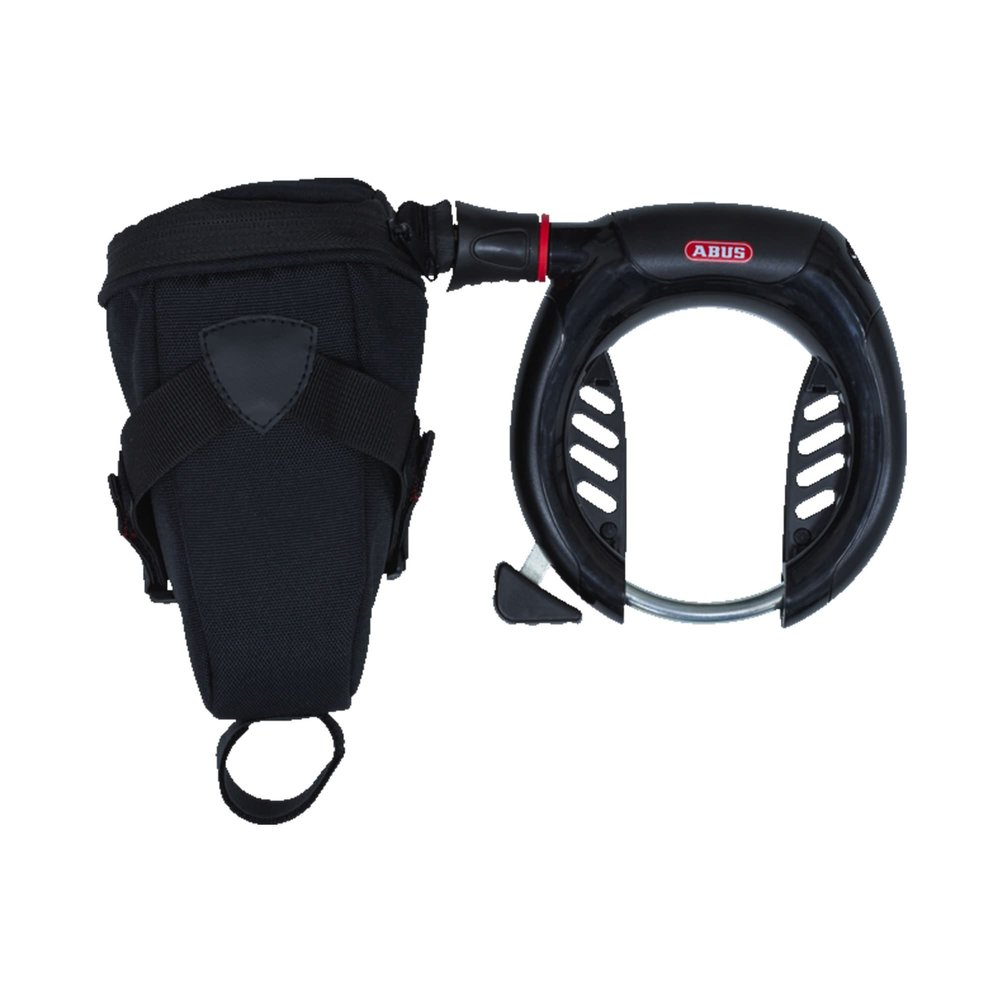 ABUS Frame Lock Pro Shield XPlus 5955 + Insert Chain 6KS + Lock Bag - Bicycle Lock with XPlus Cylinder - Key Removable When Lock is Open - Security Level 9